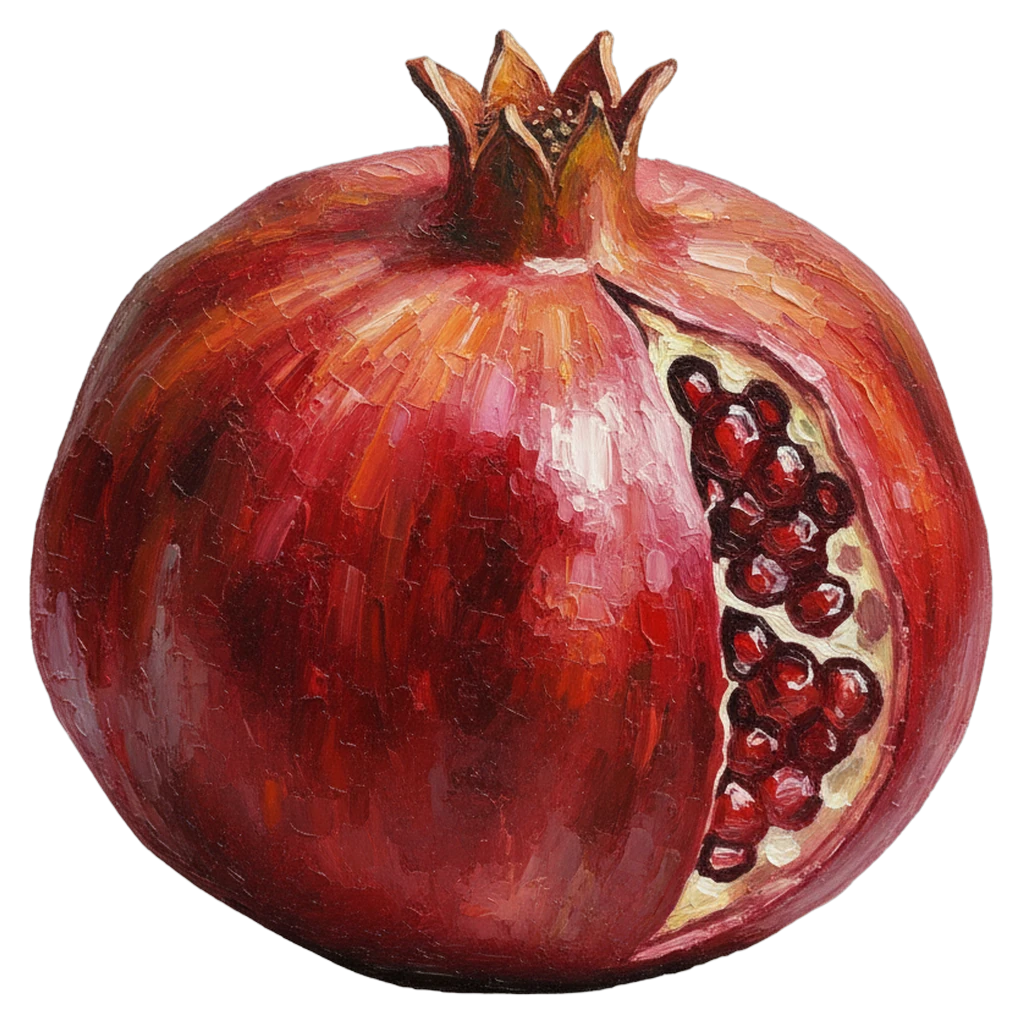 pomegranate Oil Painting icon