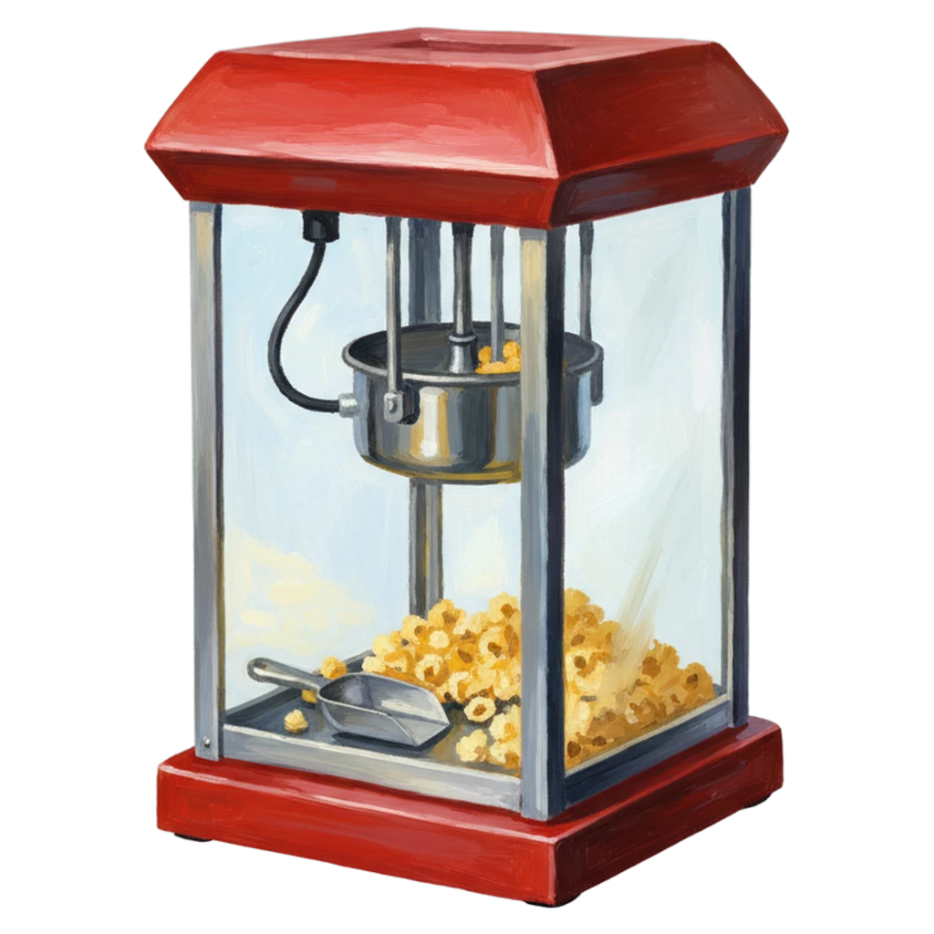 popcorn maker Oil Painting icon