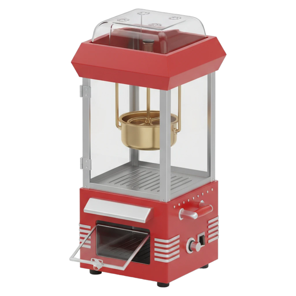 popcorn maker Photorealistic icon