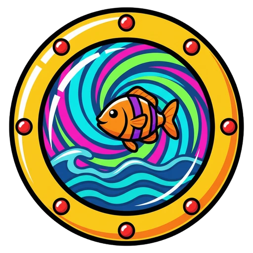 porthole Pop Art icon