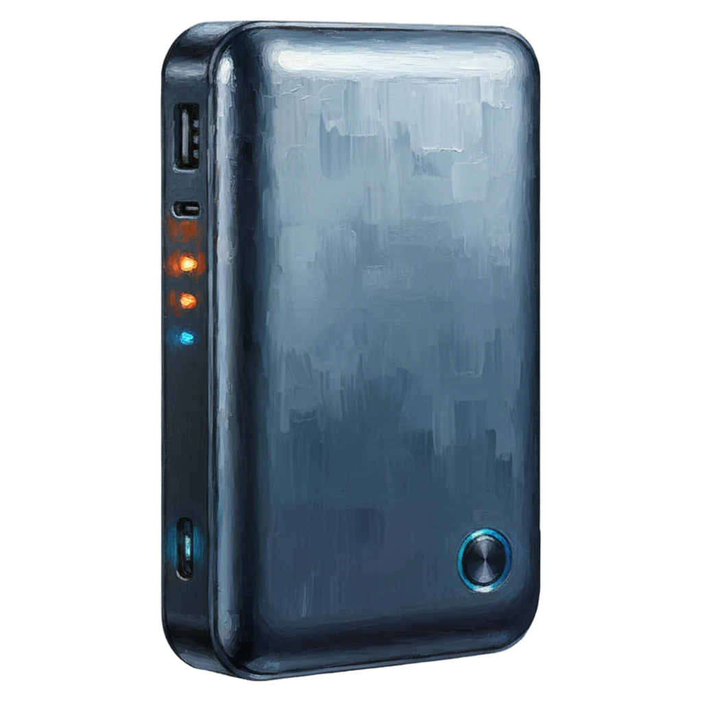 power bank Oil Painting icon