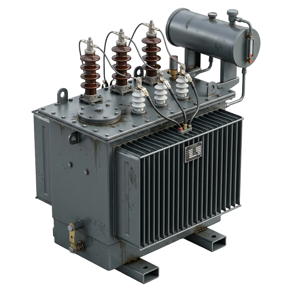 power transformer Photorealistic icon