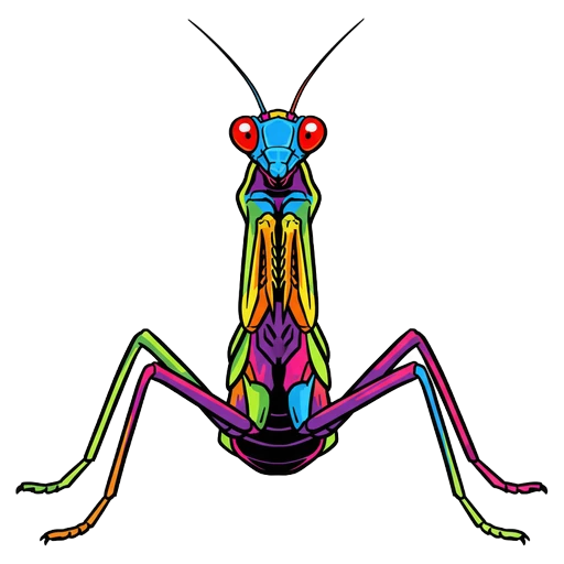 praying mantis Pop Art icon