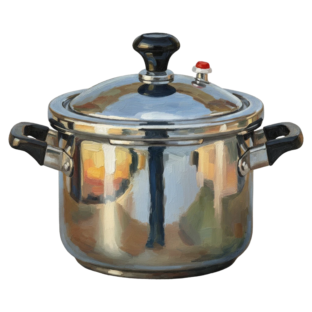 pressure cooker Oil Painting icon