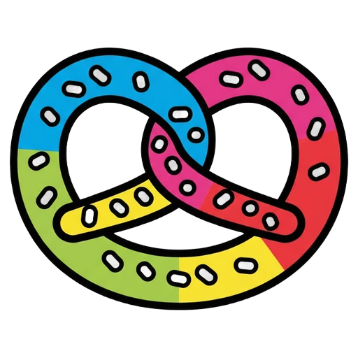 pretzel Pop Art icon