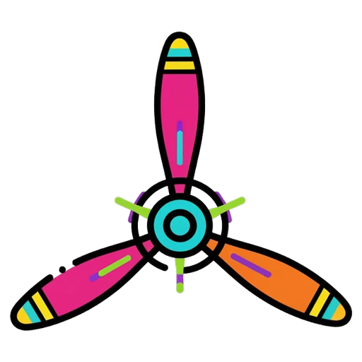 propeller Pop Art icon