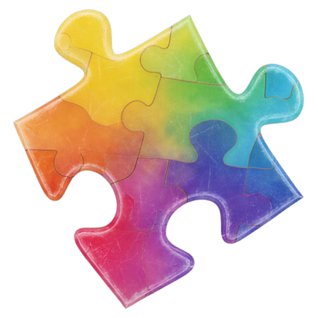 puzzle Photorealistic icon