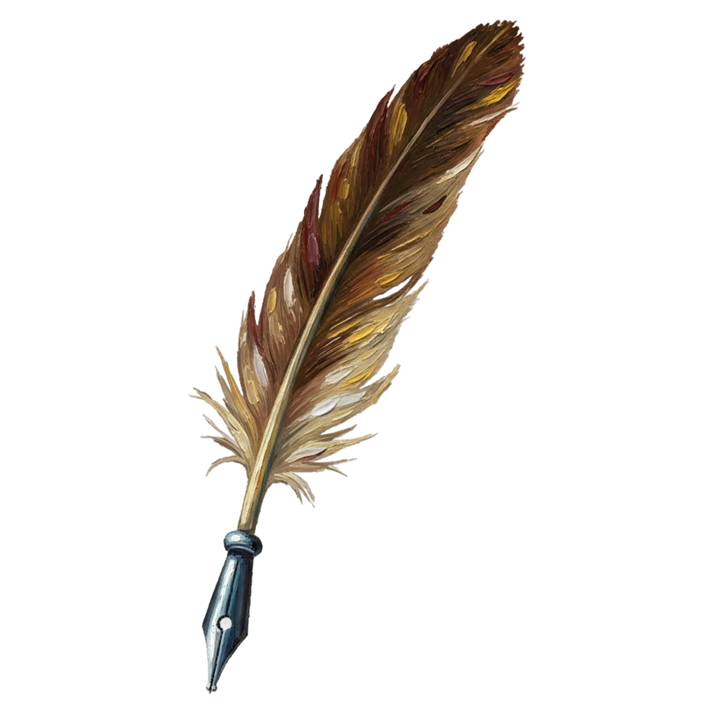 quill pen Oil Painting icon