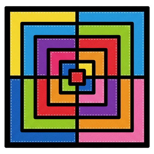 quilt Pop Art icon