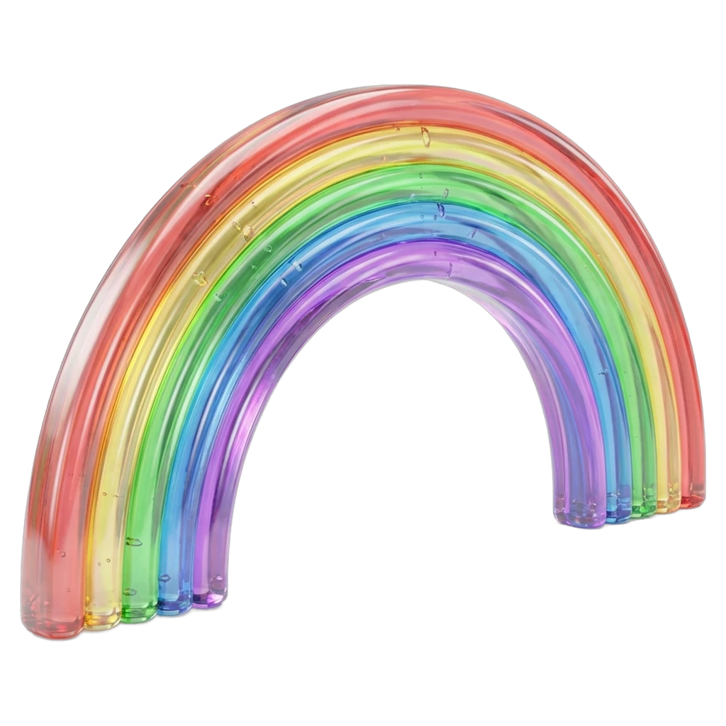 rainbow Photorealistic icon