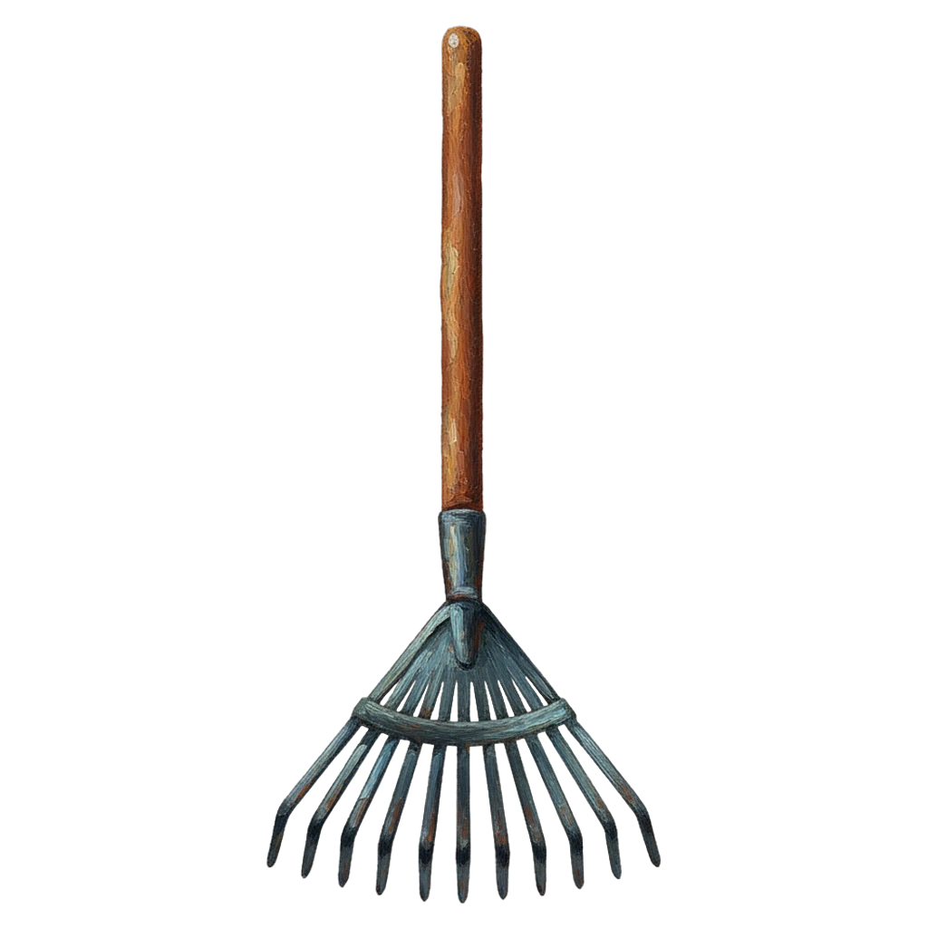 rake Oil Painting icon
