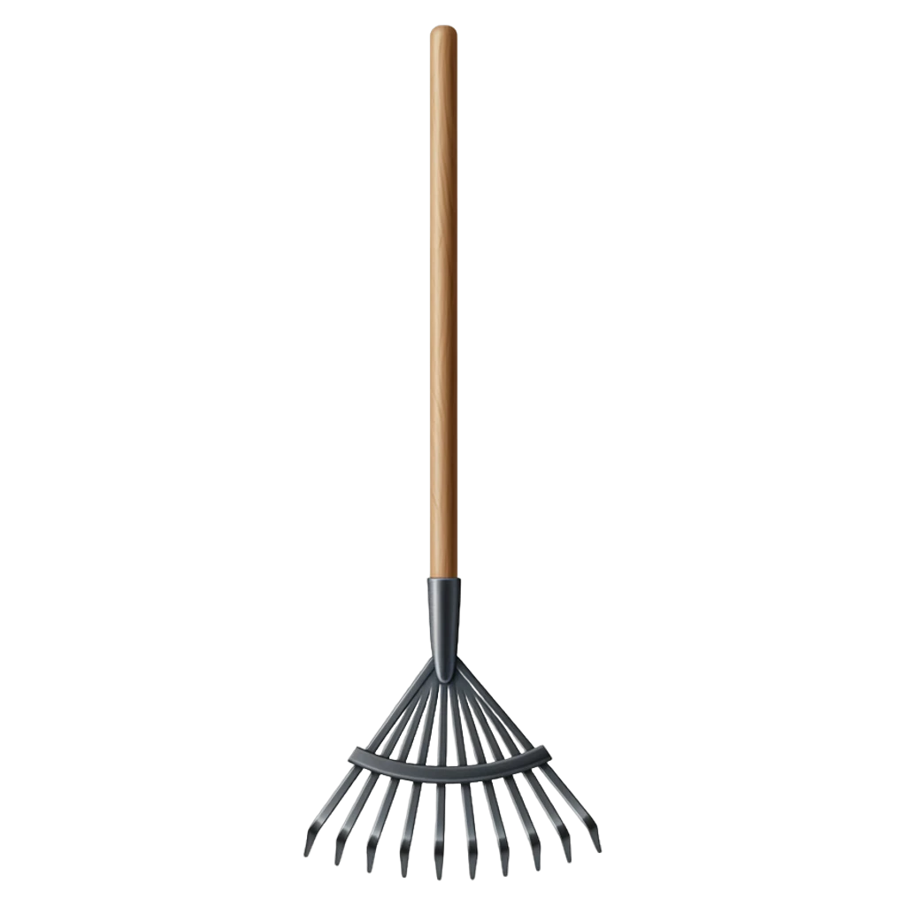 rake Photorealistic icon