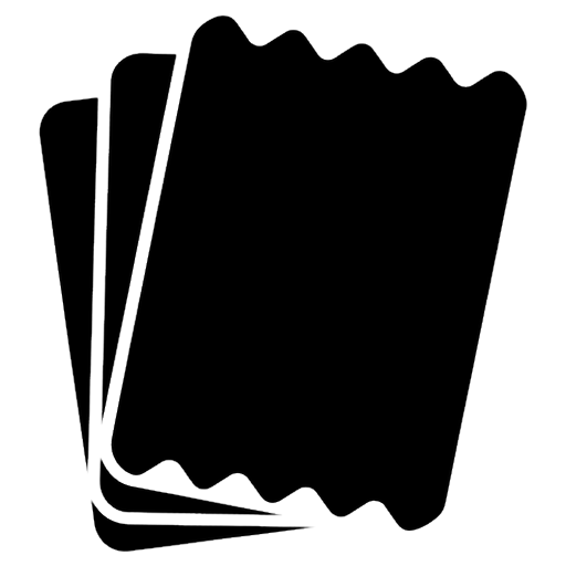 receipt stack Solid Glyph icon