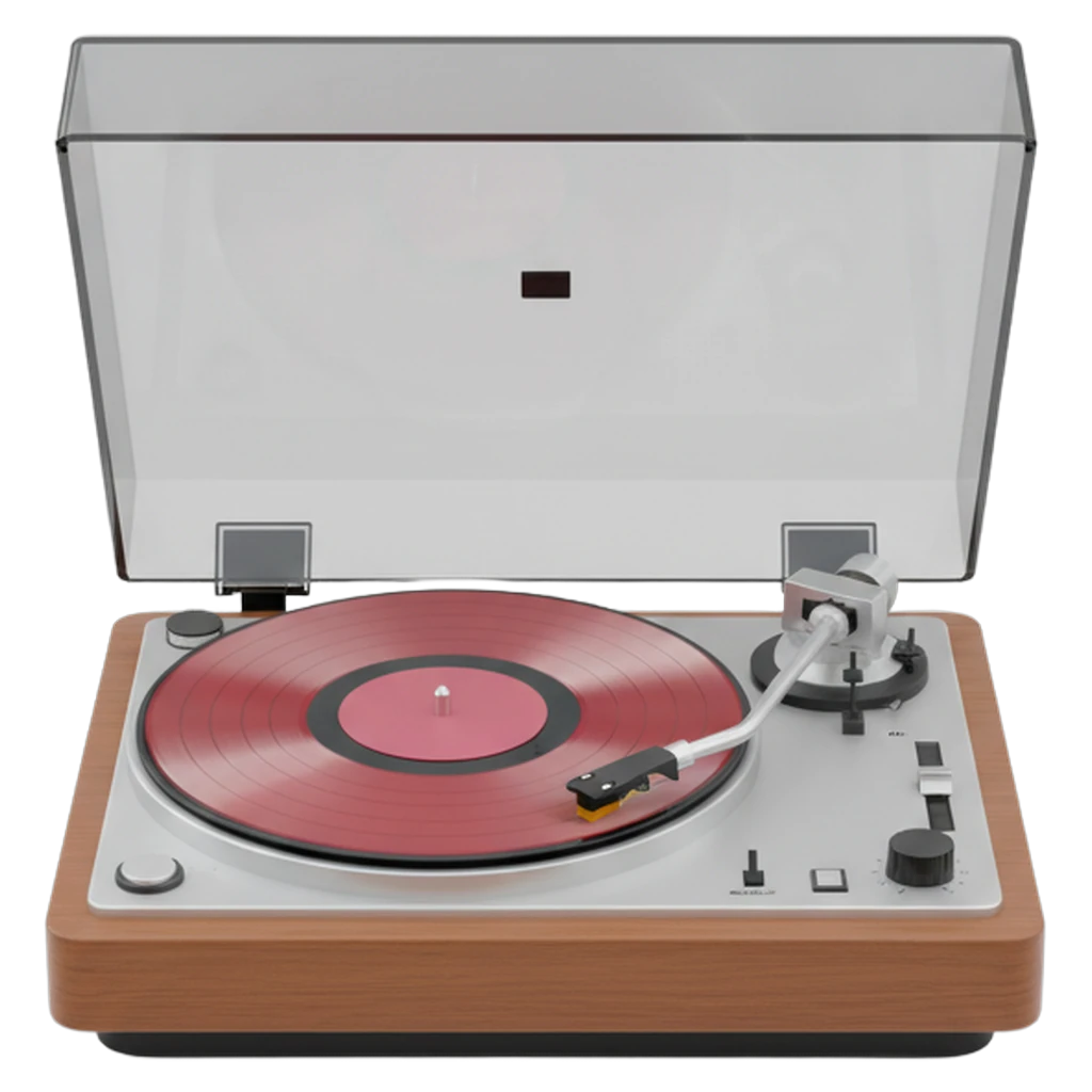 record player Photorealistic icon