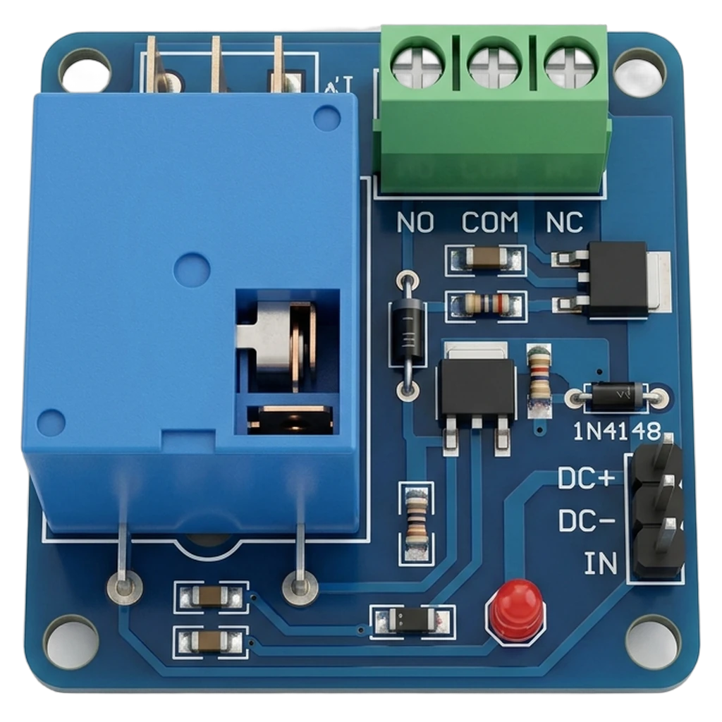 relay module Photorealistic icon