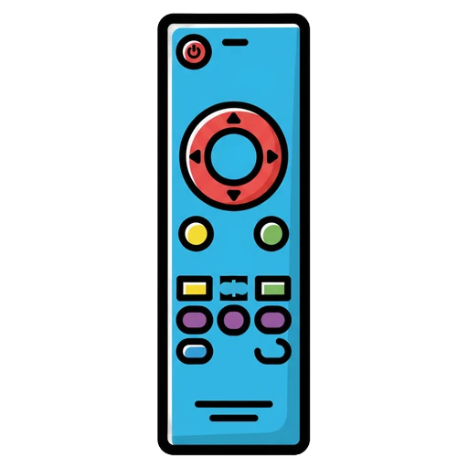 remote control Pop Art icon - free AI-generated pop art icon for web and app projects