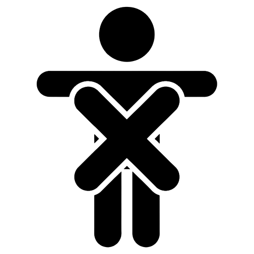 remove user Solid Glyph icon