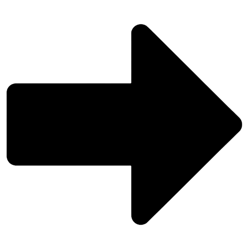 right arrow button Solid Glyph icon