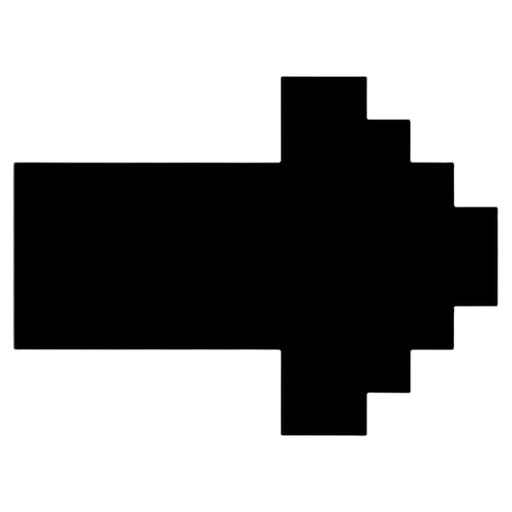 right arrow button Pixel Art icon