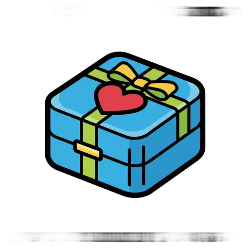 ring box Pop Art icon - free AI-generated pop art icon for web and app projects