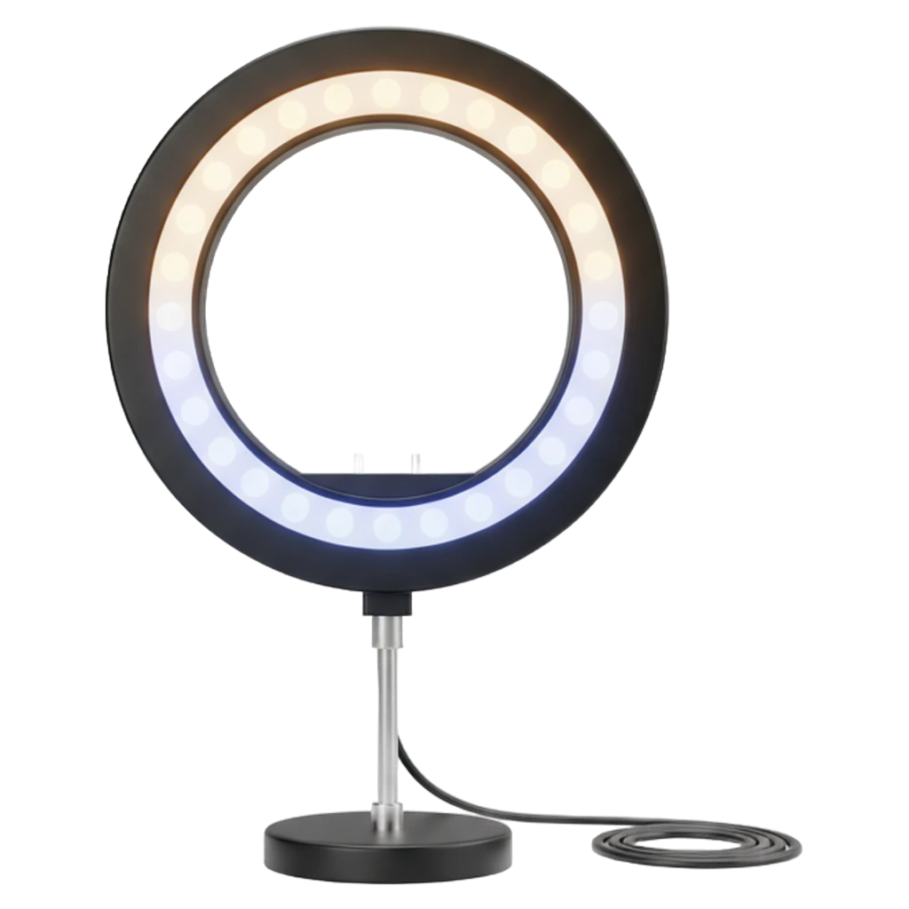 ring light Photorealistic icon