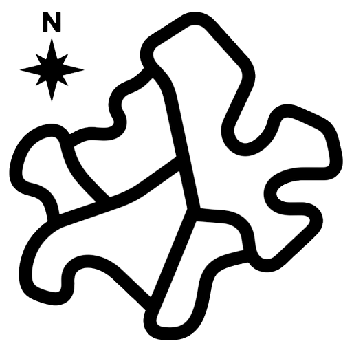 road map Solid Glyph icon