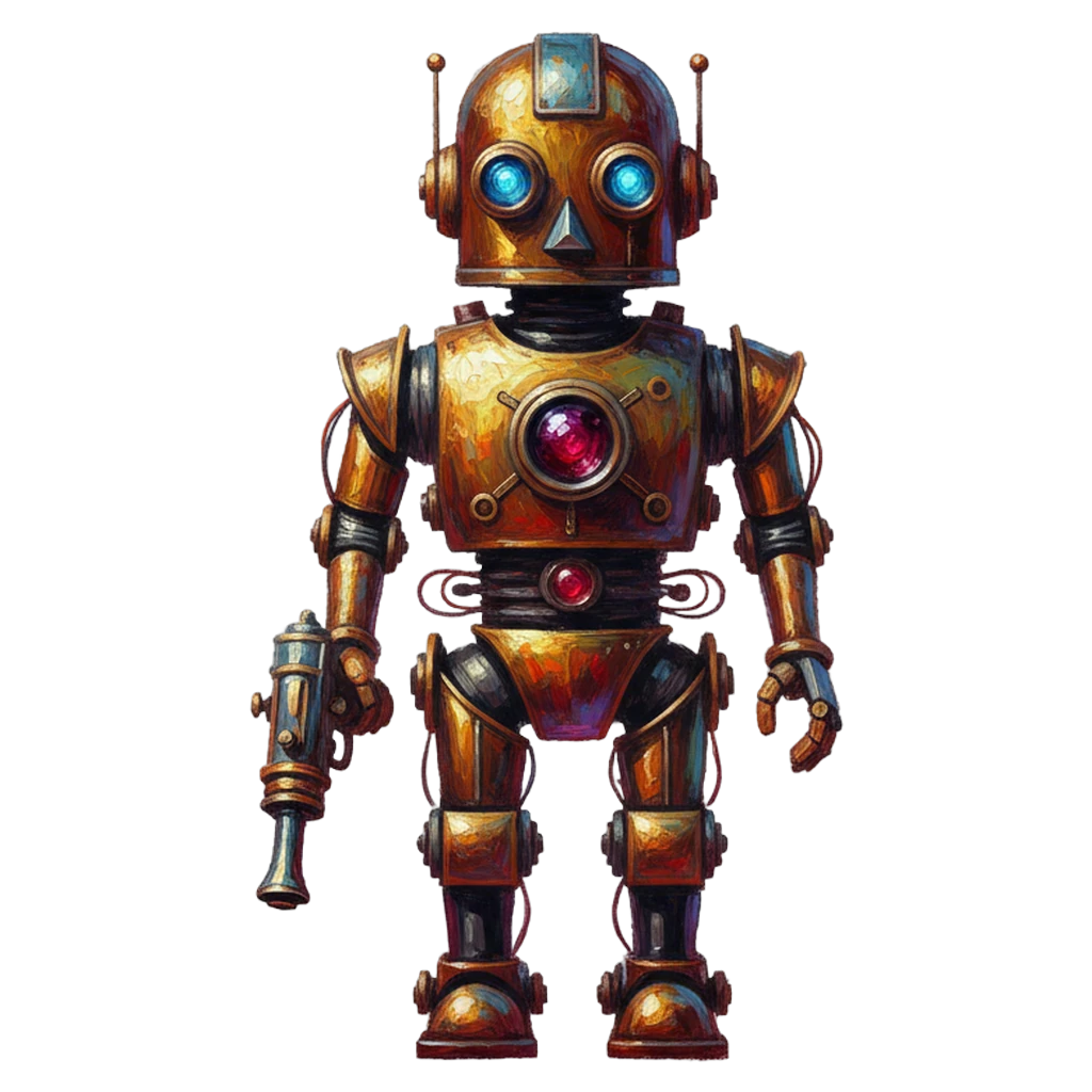 robot Oil Painting icon