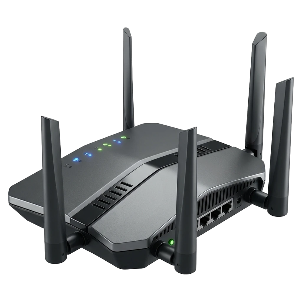 router Photorealistic icon