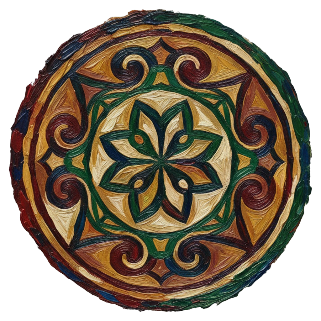 rubber stamp approved Oil Painting icon