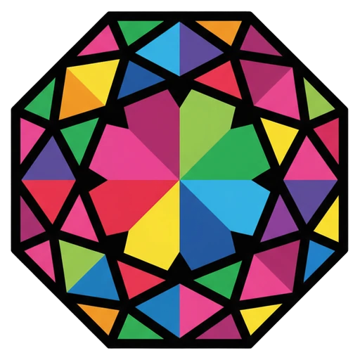 ruby Pop Art icon - free AI-generated pop art icon for web and app projects