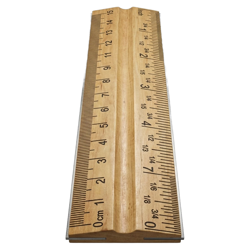 ruler Photorealistic icon