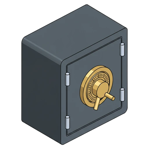 safe Isometric icon