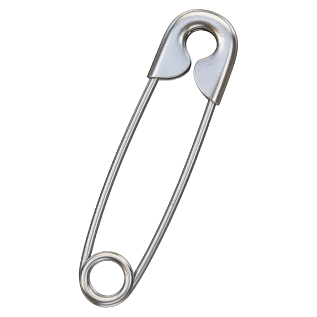 safety pin Photorealistic icon