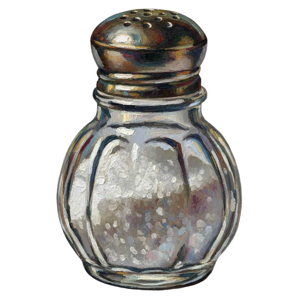 salt shaker Oil Painting icon