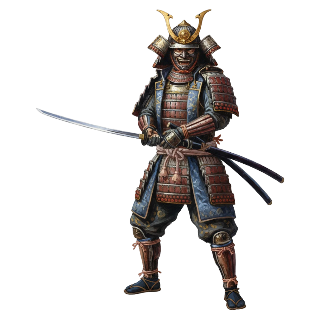 samurai Oil Painting icon