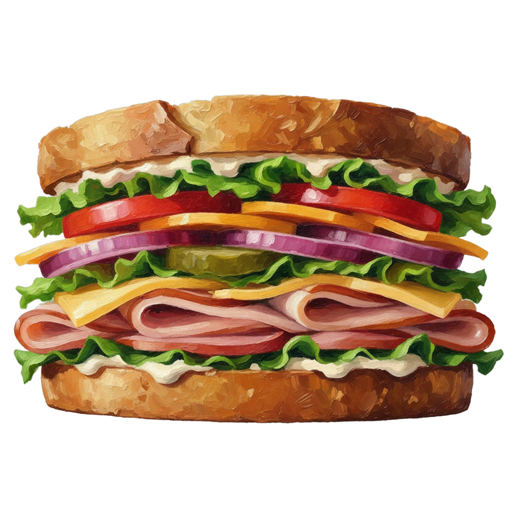 sandwich Oil Painting icon