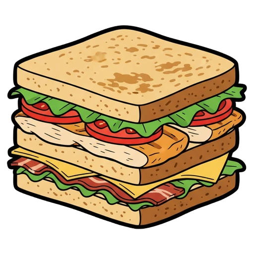 sandwich Pop Art icon