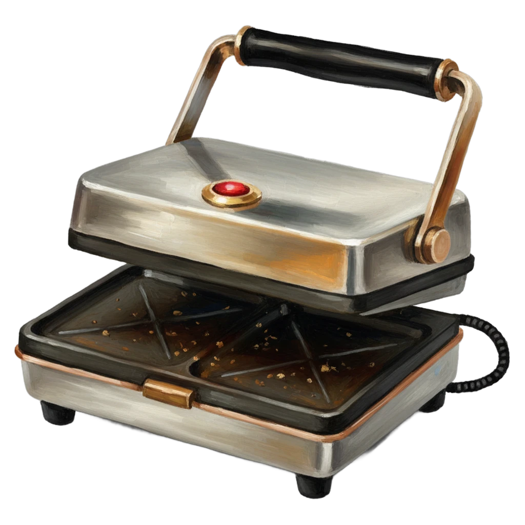 sandwich press Oil Painting icon