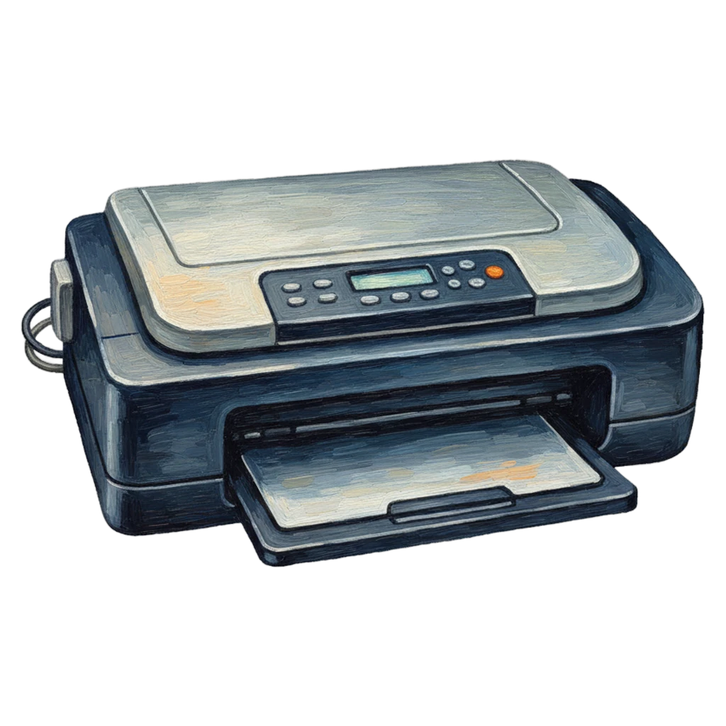 scanner Oil Painting icon