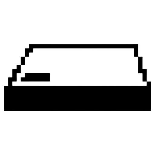 scanner bed Pixel Art icon