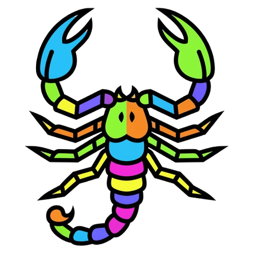 scorpion Pop Art icon