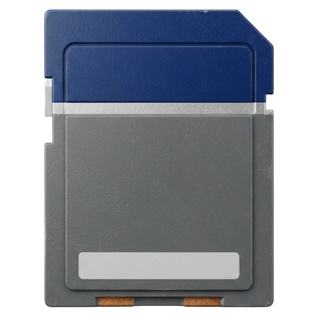 sd card Photorealistic icon