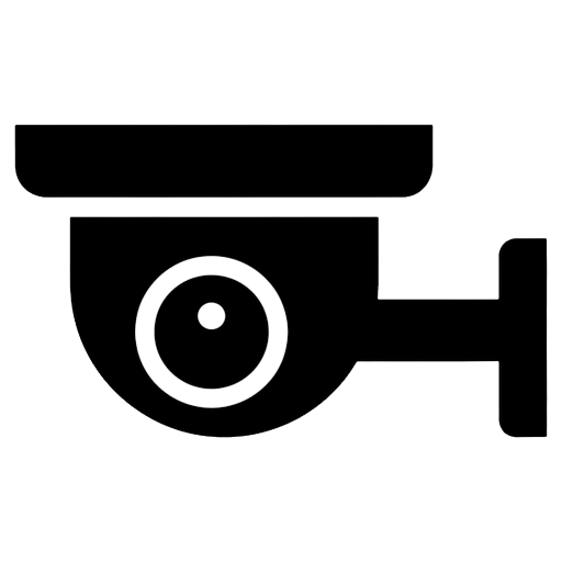 security camera Solid Glyph icon