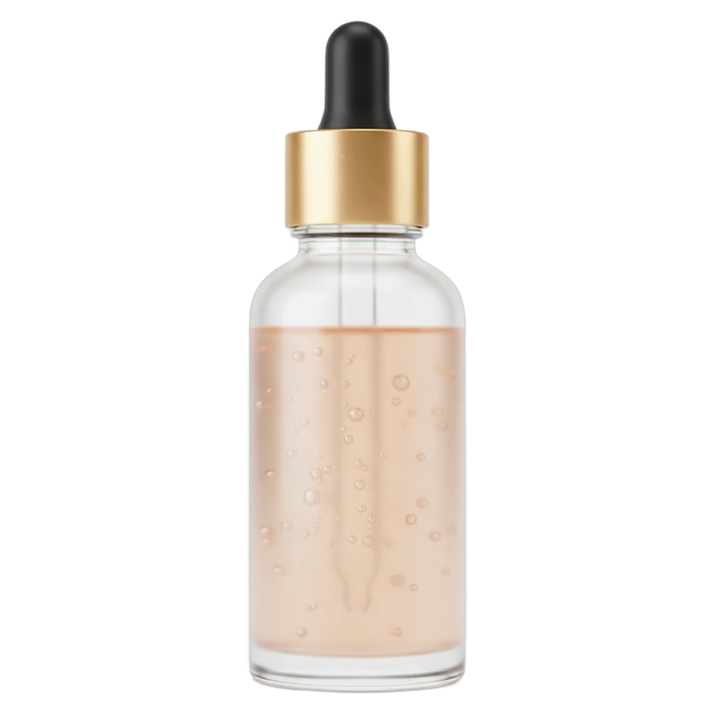 serum bottle Photorealistic icon
