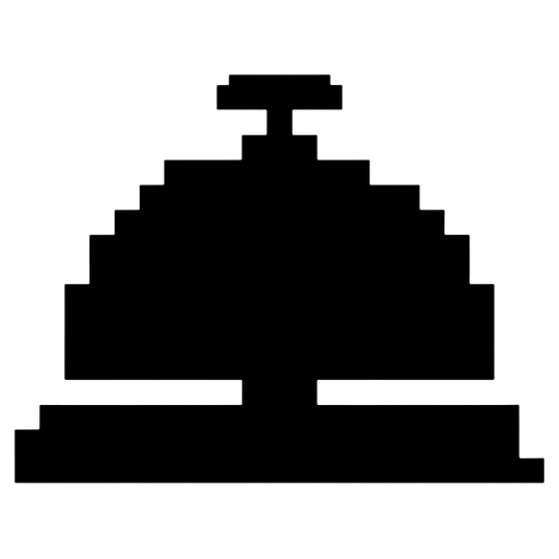 service bell Pixel Art icon
