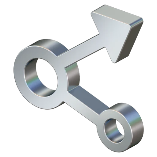 share arrow Isometric icon