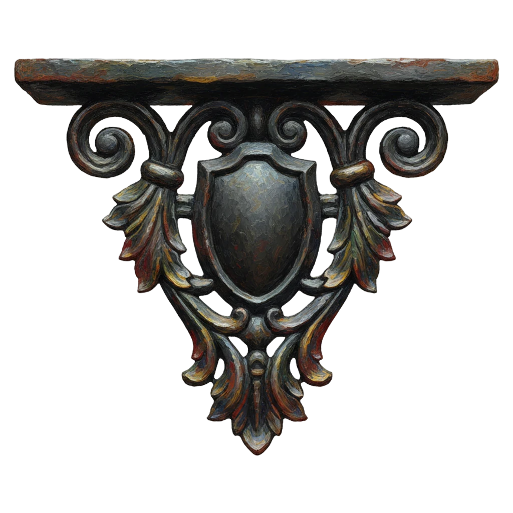 shelf bracket Oil Painting icon