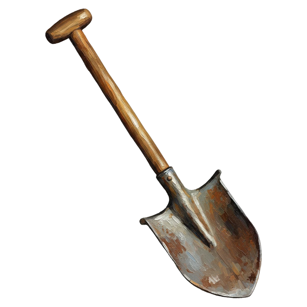 shovel Oil Painting icon