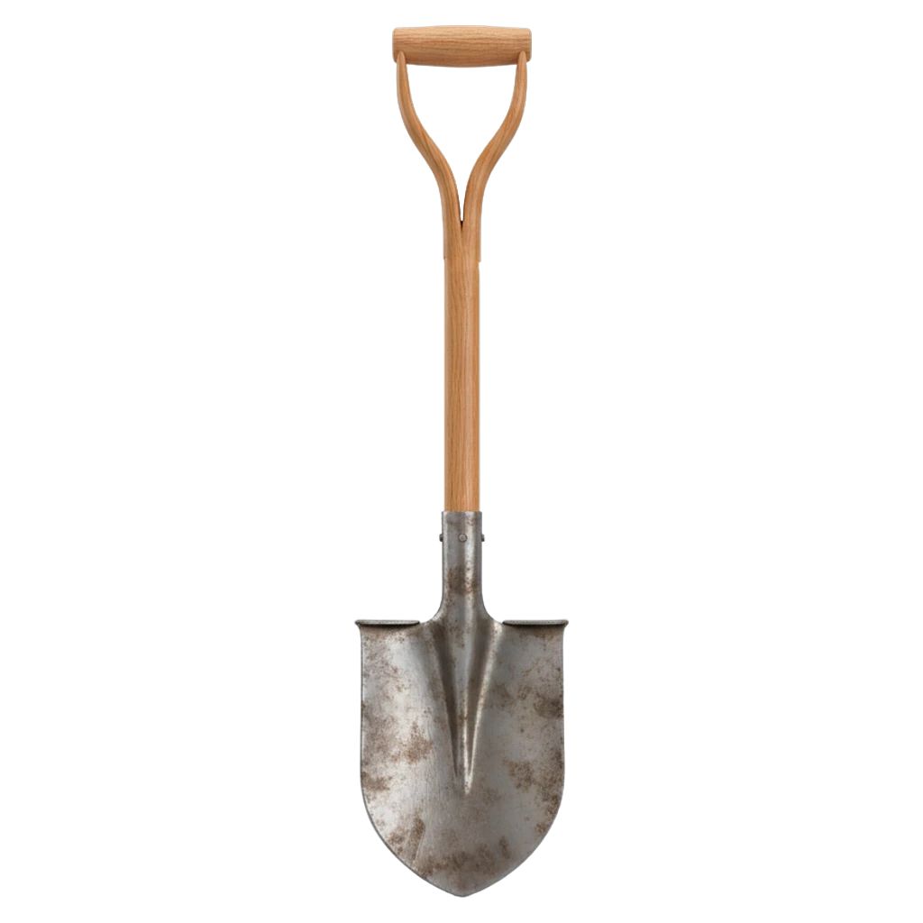 shovel Photorealistic icon
