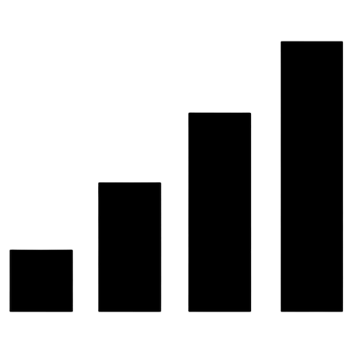 signal bars Pixel Art icon